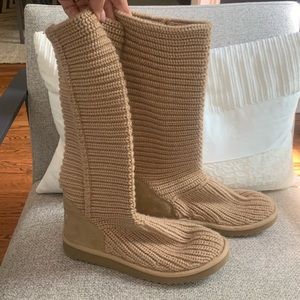Ugg tall sweater boots, womens size 7